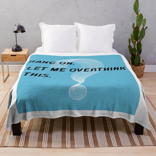 Item preview, Funny Overthinking T-Shirt - Hang On Let Me Overthink This Anxiety Gift designed and sold by OopsIDrewIt.