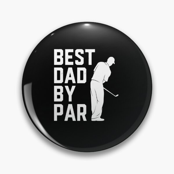 Item preview, Best Dad By Par Funny Golf Dad Silhouette Design designed and sold by msaloyach.