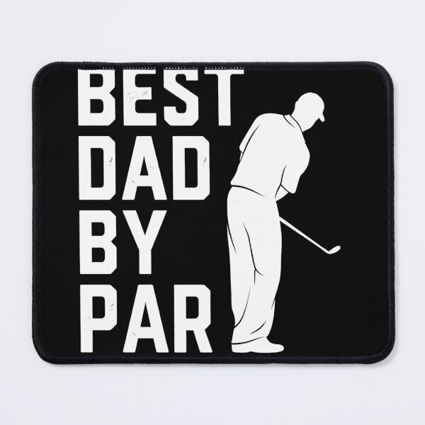 Item preview, Best Dad By Par Funny Golf Dad Silhouette Design designed and sold by msaloyach.