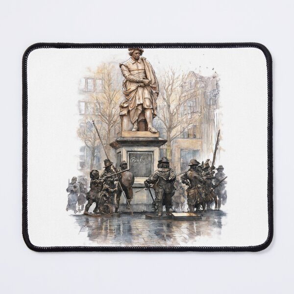 Item preview, Rembrandt Statue on Rembrandtplein Amsterdam designed and sold by MnV-Resonance.