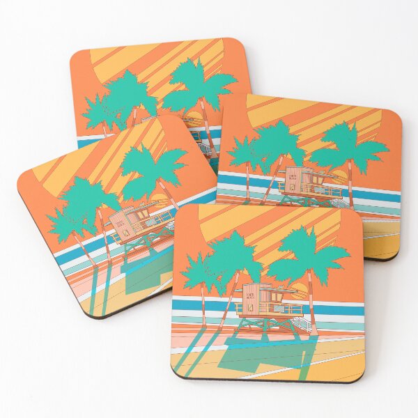 Item preview, South beach designed and sold by Swadeillustrations.