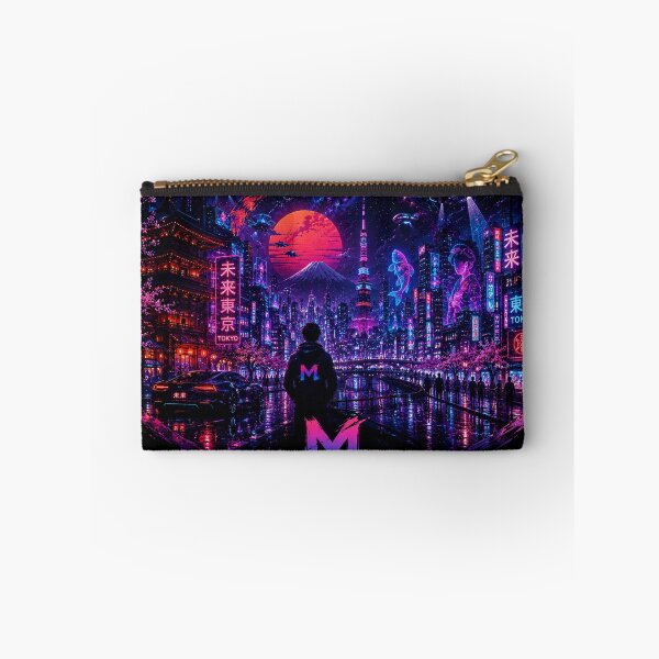 Item preview, Futuristic Tokyo Neon Cyberpunk Street designed and sold by bbbpetr100.