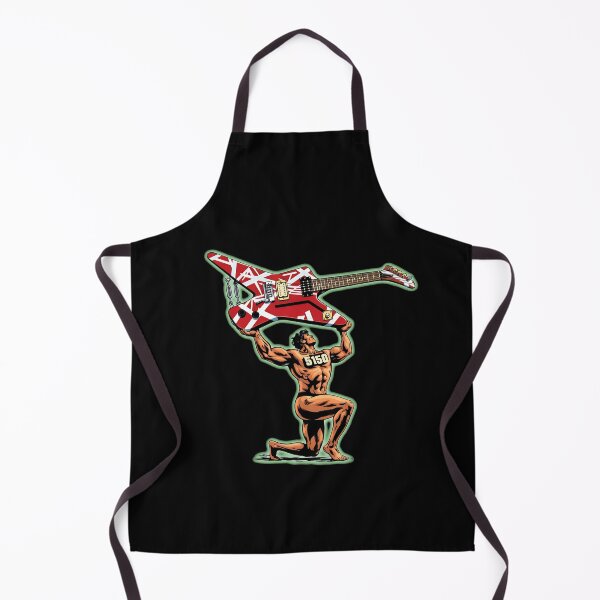 Item preview, 5150 Muscle Man Holding Up Frankensteins Guitar designed and sold by MeanpersonaArt.
