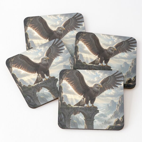 Item preview, Eagle Overlooking Mystic Valley designed and sold by Kirrindy Designs.