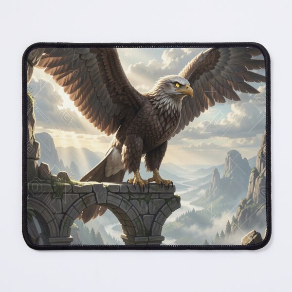 Item preview, Eagle Overlooking Mystic Valley designed and sold by Kirrindy Designs.