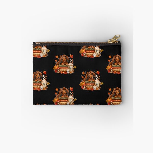 Item preview, Cozy Autumn Dachshund Dog Book Lover Design designed and sold by tamdevo1.