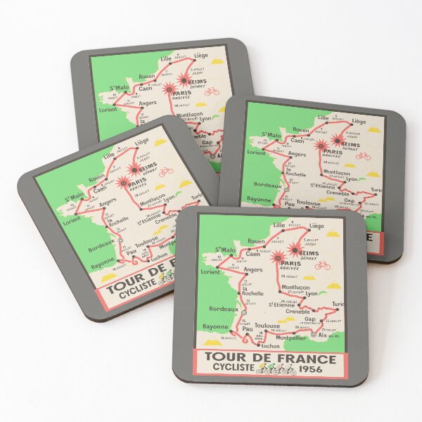Item preview, Vintage Tour france cycliste 1956  designed and sold by Colorfulman.