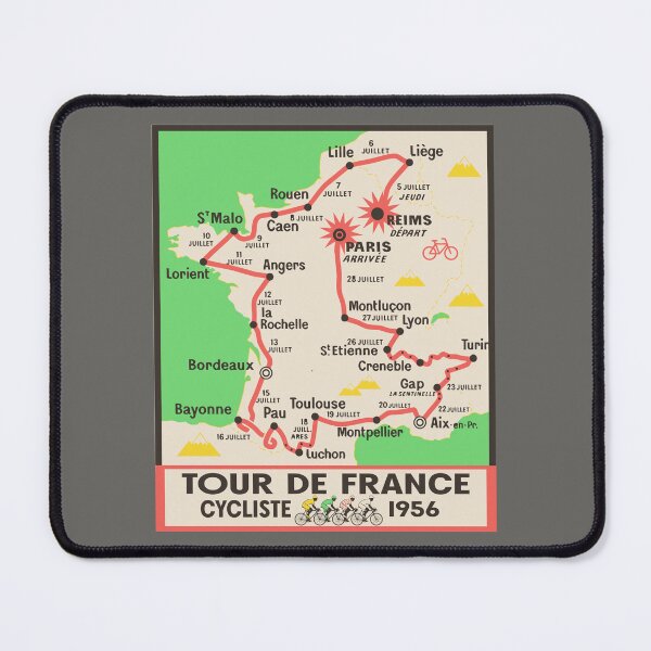 Item preview, Vintage Tour france cycliste 1956 designed and sold by Colorfulman.