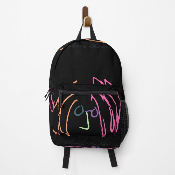 Artikelvorschau, Abstrakte Neon-Skizze von John Lennon entworfen und verkauft von MeanpersonaArt.