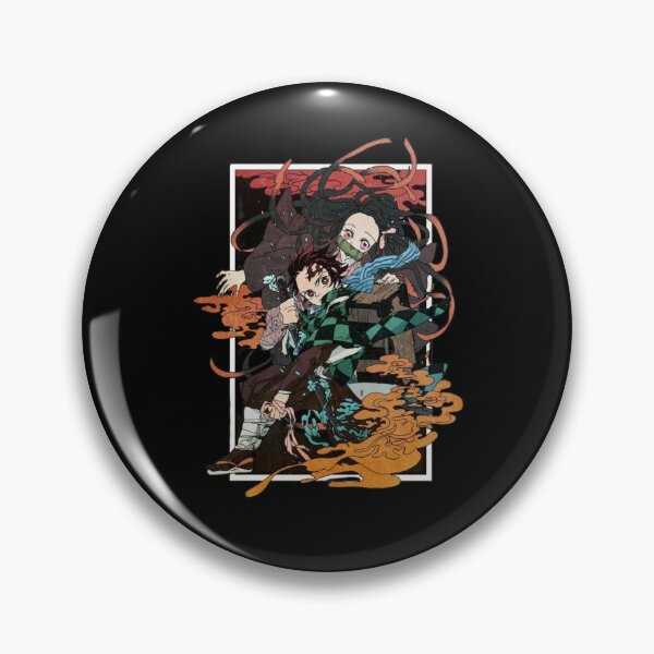 Item preview, Demon SlayerTanjiro Kamado Nezuko Kamado designed and sold by JTravisDesigns.