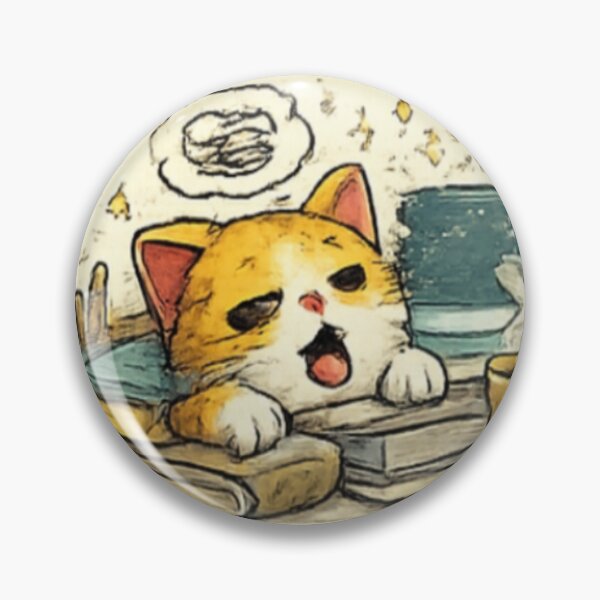 Item preview, I Hate Mornings And People Cat Sticker designed and sold by Genzfirevibes.