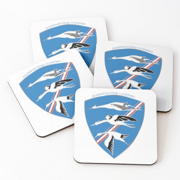Item preview, Squadron 1/2 Storks – French military aviation badge designed and sold by GabyRobin.