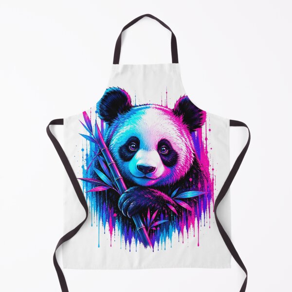 Item preview, Neon Panda Bamboo Splash Artwork designed and sold by the-dovlat.