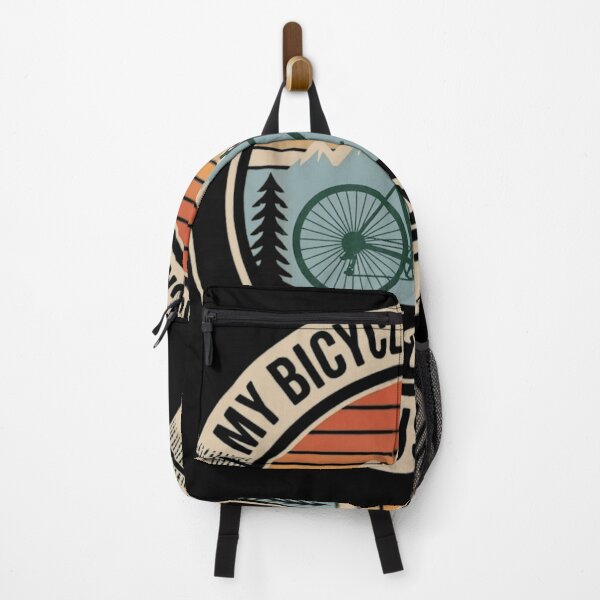 Item preview, My Bicycle Is Calling I Must Go Retro Cycling Vintage Sunset designed and sold by haitrieuic96.