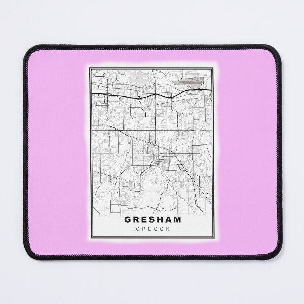 Item preview, Minimalist Gresham Map designed and sold by Tamas Das.