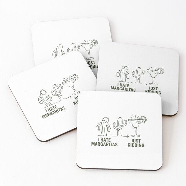 Item preview, Funny Margarita Lover Cactus I Hate Margaritas Just Kidding Retro Design designed and sold by kiralynstration.