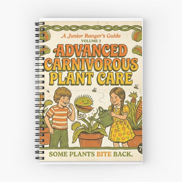 Item preview, Advanced Carnivorous Plant Care – Some Plants Bite Back | Vintage Retro Botanical Humor designed and sold by RushVibeWear.