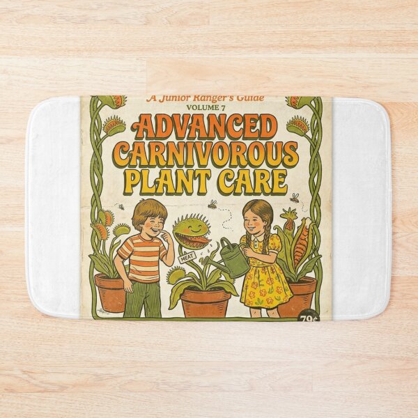 Item preview, Advanced Carnivorous Plant Care – Some Plants Bite Back | Vintage Retro Botanical Humor designed and sold by RushVibeWear.