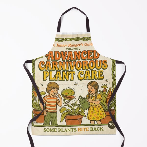 Item preview, Advanced Carnivorous Plant Care – Some Plants Bite Back | Vintage Retro Botanical Humor designed and sold by RushVibeWear.