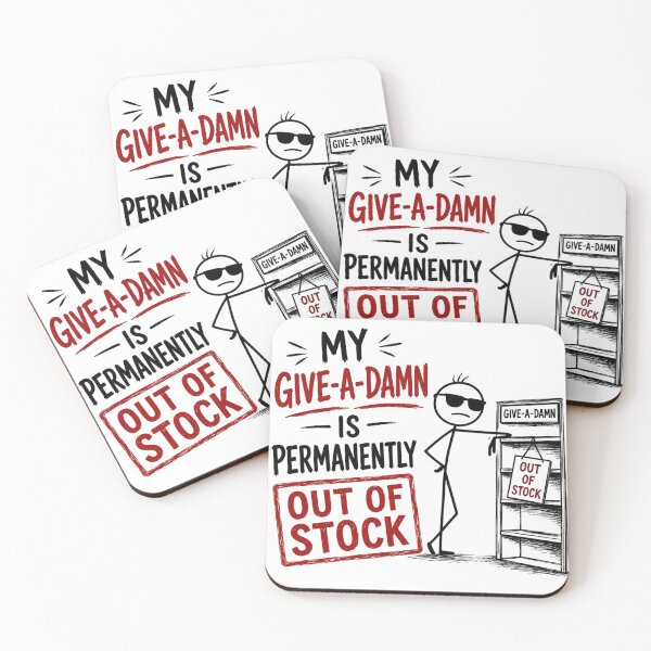 Item preview, Sticks man with no problems  designed and sold by Darcie Smith.