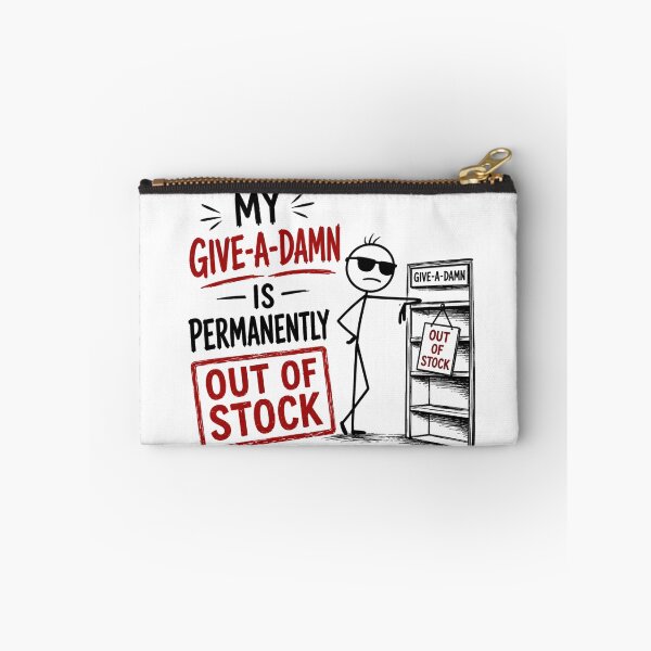 Item preview, Sticks man with no problems  designed and sold by Darcie Smith.
