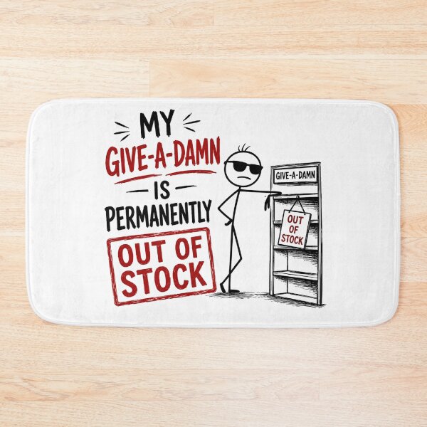 Item preview, Sticks man with no problems  designed and sold by Darcie Smith.