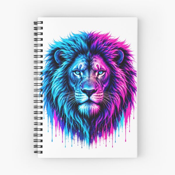 Item preview, Neon Lion Jungle King Artwork designed and sold by the-dovlat.