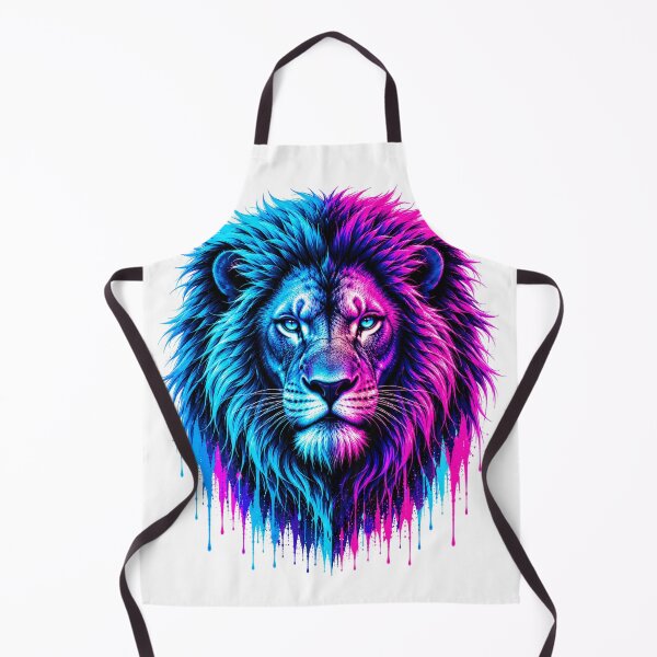 Item preview, Neon Lion Jungle King Artwork designed and sold by the-dovlat.