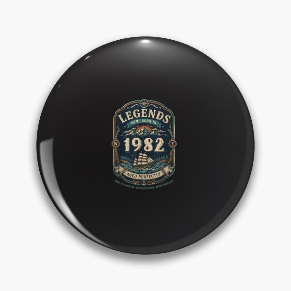 Item preview, Vintage 1982 Legends Were Born In 1982 Aged Perfectly 44th Birthday designed and sold by kiralynstration.