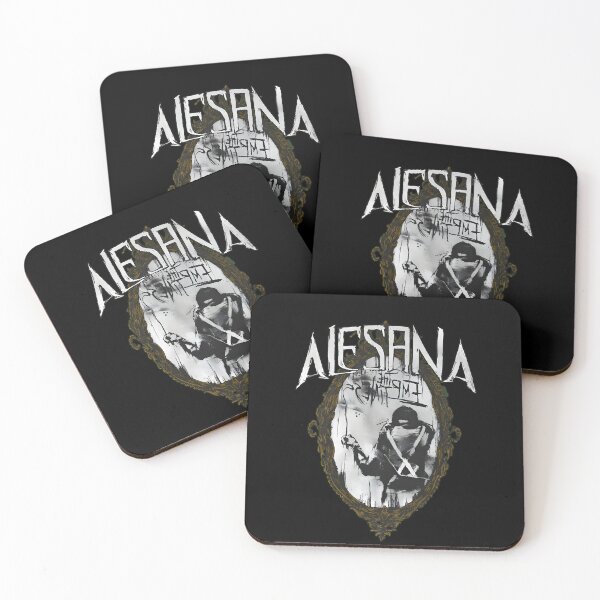 Item preview, Alesanas Band Logo Mirror Art designed and sold by OdditiesByE.