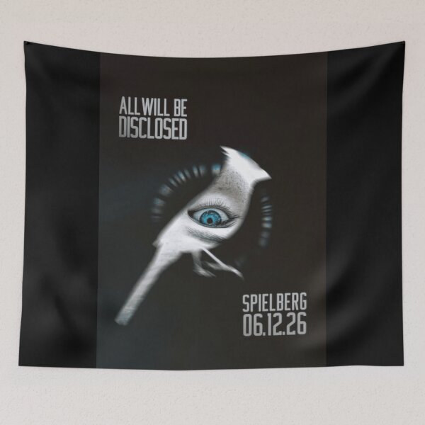 Item preview, All Will Be Disclosed Disclosure Day 2026 UFO Thriller Classic T-Shirt designed and sold by Young-Vibes.