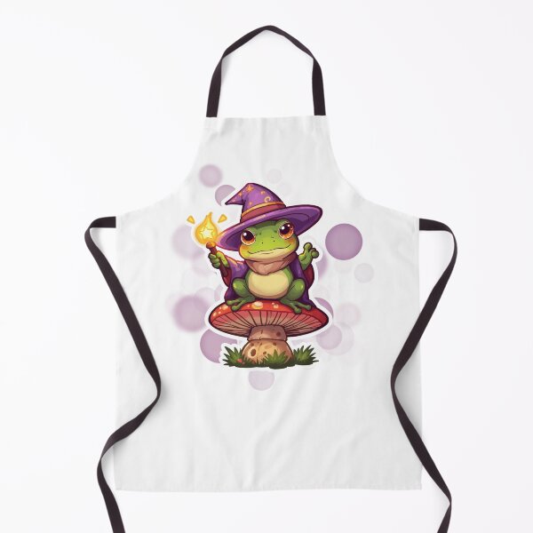 Item preview, Cute Cozy Frog Cottagecore Sticker Whimsical Nature Art designed and sold by iamKRUK.