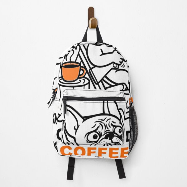 Item preview, Do Not Disturb Coffee Time Funny French Bulldog T-Shirt designed and sold by The Bold Line Studio.