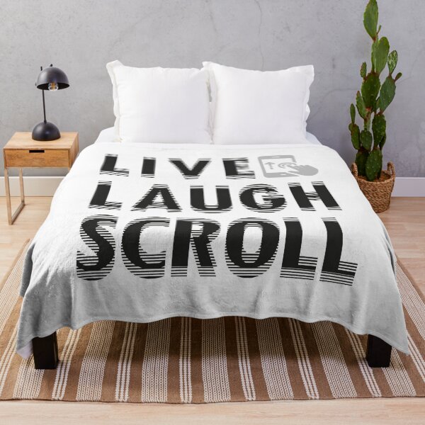 Item preview, Live, Laugh, Scroll designed and sold by R-A Designs.