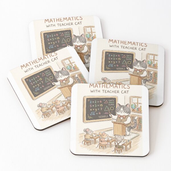 Item preview, Cute Cats School - Funny Kitten Classroom designed and sold by TaiwanMemory.