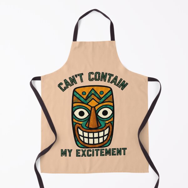 Item preview, Tiki Mask – Can’t Contain My Excitement designed and sold by Icareis-Studios.
