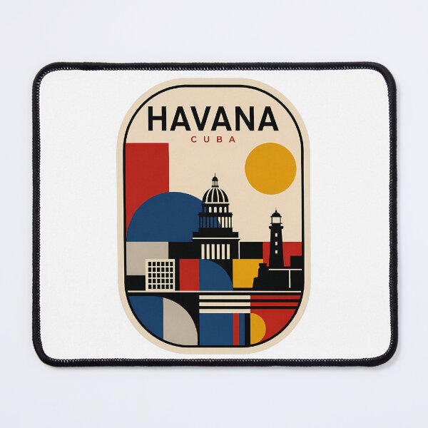 Item preview, Retro Havana Cuba Geometric Architecture Skyline designed and sold by k3rstman1.
