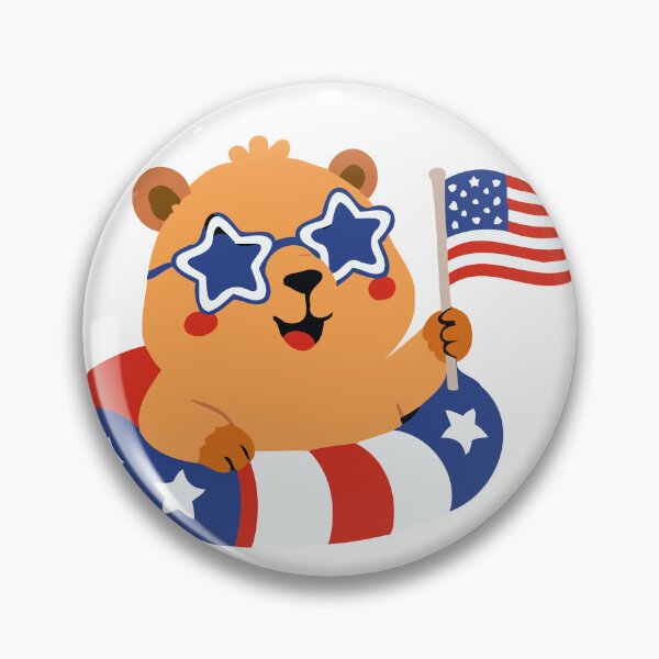 Item preview, Quokka USA Independence Day United States of America designed and sold by RedStreamStudio.