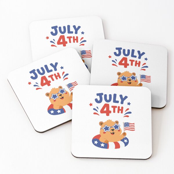 Item preview, Quokka USA Independence Day United States of America designed and sold by RedStreamStudio.