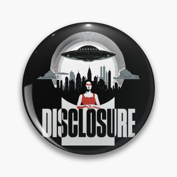 Item preview, Disclosure Day UFO City Skyline Alien Disclosure Sci Fi Classic T-Shirt designed and sold by Young-Vibes.