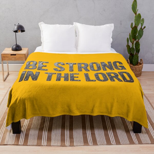 Item preview, Be strong in The LORD (Steel) 2 vertical designed and sold by Warih.