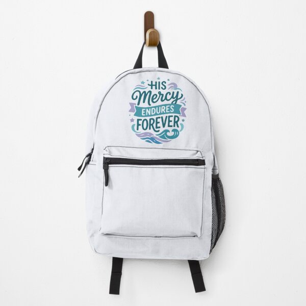 Item preview, His Mercy Endures Forever Christian Bible Verse designed and sold by stylishdzign.