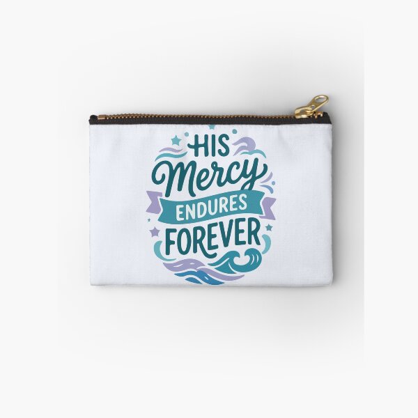 Item preview, His Mercy Endures Forever Christian Bible Verse  designed and sold by stylishdzign.