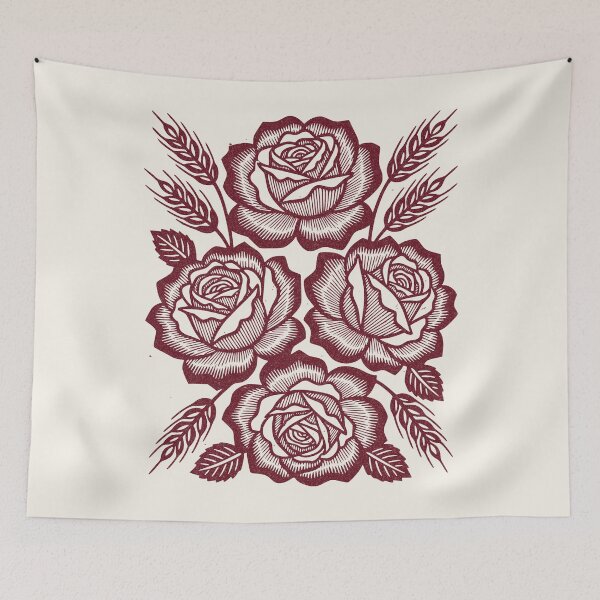 Item preview, Bread & Roses - Socialist & Feminist Protest designed and sold by Hope & Riot.