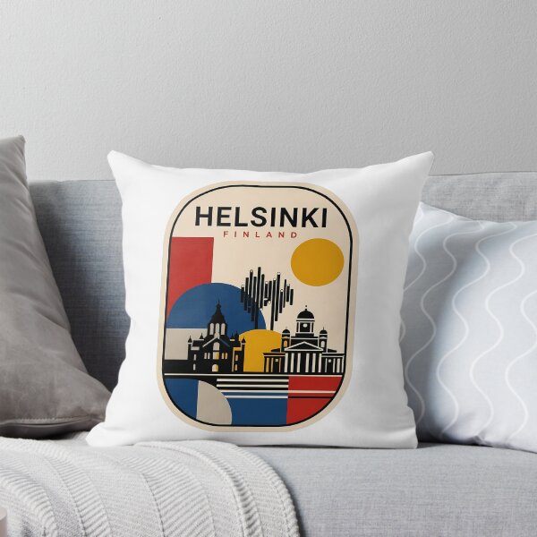 Item preview, Mid Century Modern Helsinki Finland Landmarks designed and sold by k3rstman1.