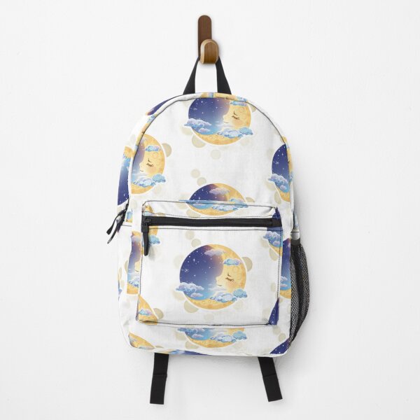 Item preview, Cute Moon In Clouds Dreamy Night Sky Sticker designed and sold by iamKRUK.