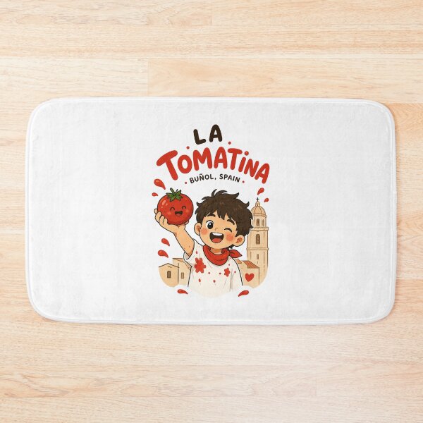 Item preview, Cute La Tomatina Festival Boy Sticker designed and sold by Colorsandpixels.