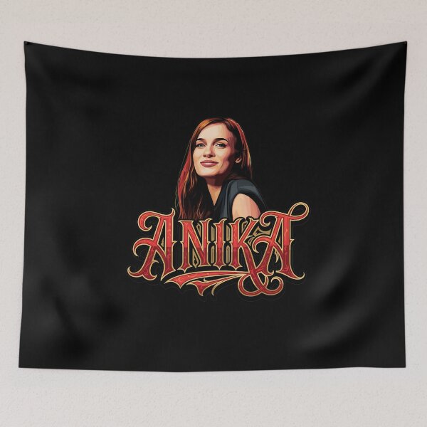 Item preview, Anikas Portrait Metal Font Fan designed and sold by OdditiesByE.