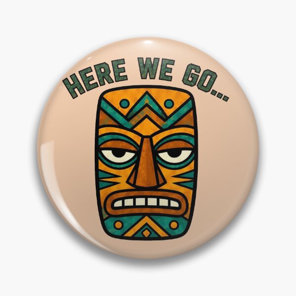 Item preview, Tiki Mask – Here We Go Again designed and sold by Icareis-Studios.