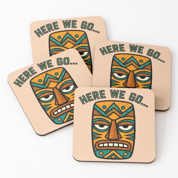 Item preview, Tiki Mask – Here We Go Again designed and sold by Icareis-Studios.